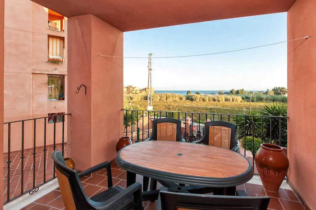 2035-Lovely 1 Bedrooms Sea View Apartment Manilva Spain